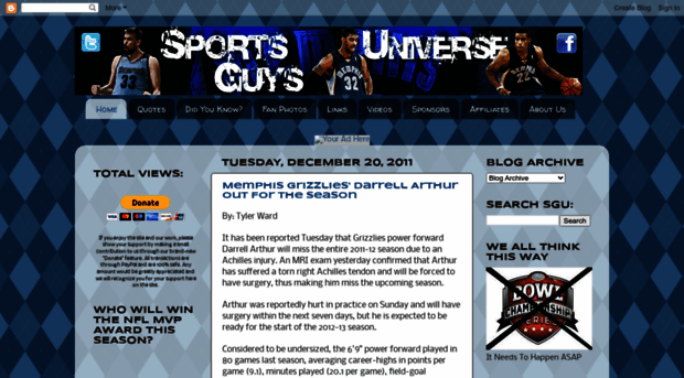 sportsguysuniverse.blogspot.com