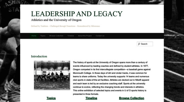 sportshistory.uoregon.edu