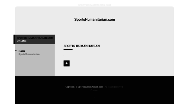 sportshumanitarian.com