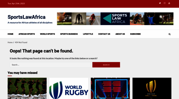 sportslawafrica.com