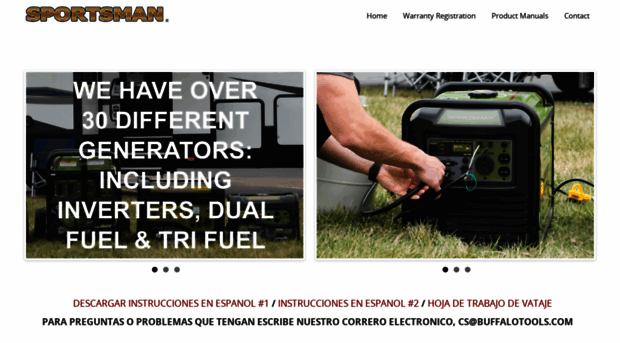 sportsmangenerators.com