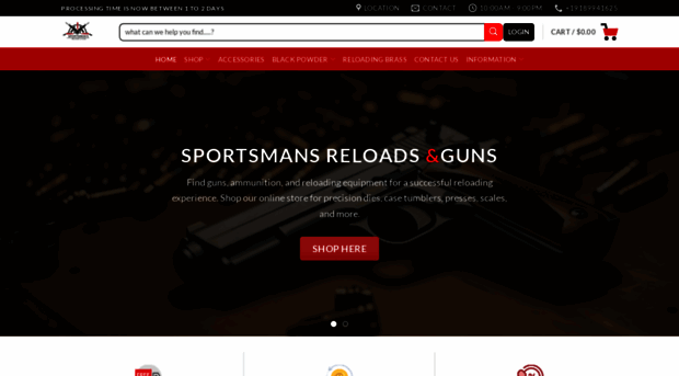 sportsmansreloadsandguns.com