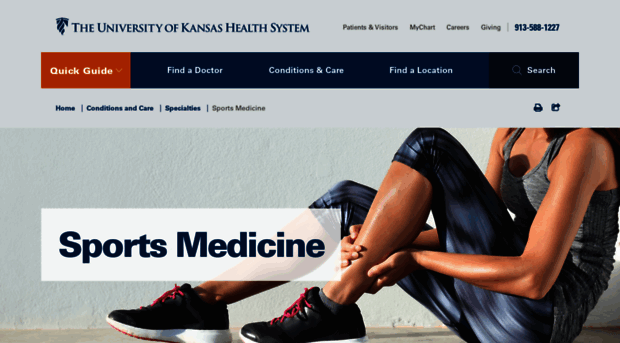 sportsmedicine.kansashealthsystem.com