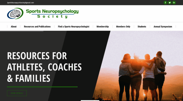 sportsneuropsychologysociety.com