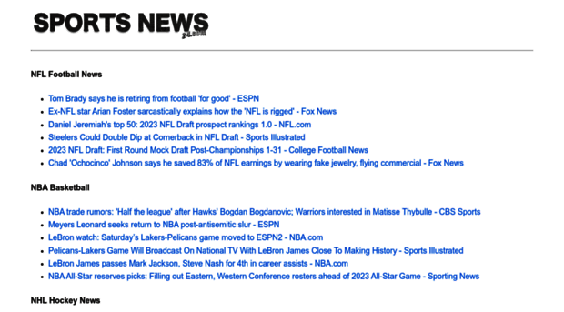 sportsnewsresults.com