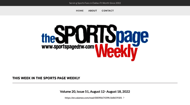 sportspagedfw.com