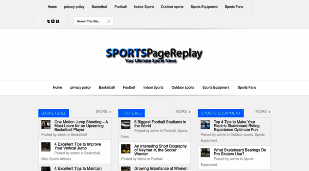 sportspagereplay.com