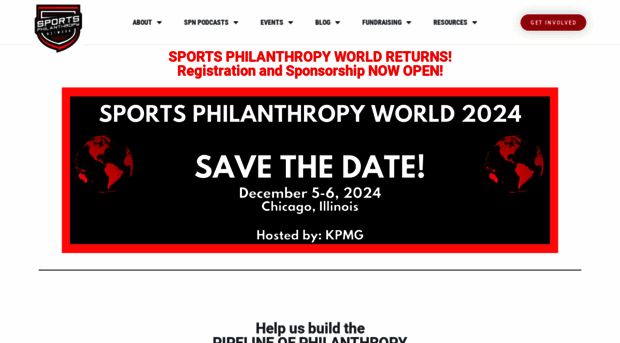 sportsphilanthropynetwork.org