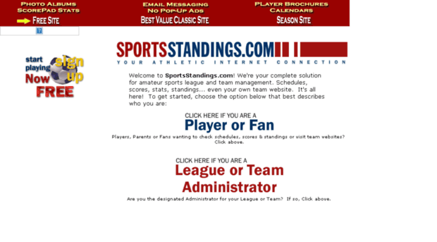 sportsstandings.com