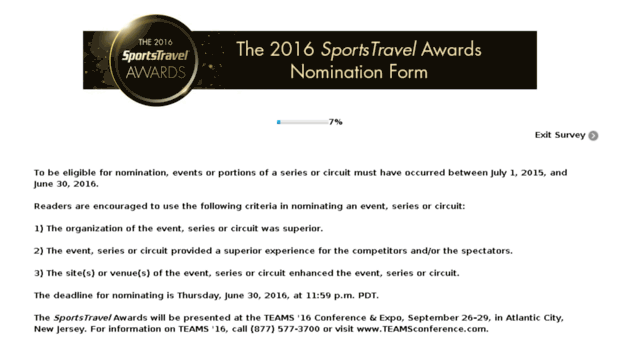 sportstravelawardsnomination.questionpro.com