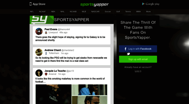 sportsyapper.com