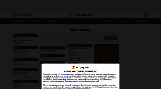 sportvoeding.startpagina.nl