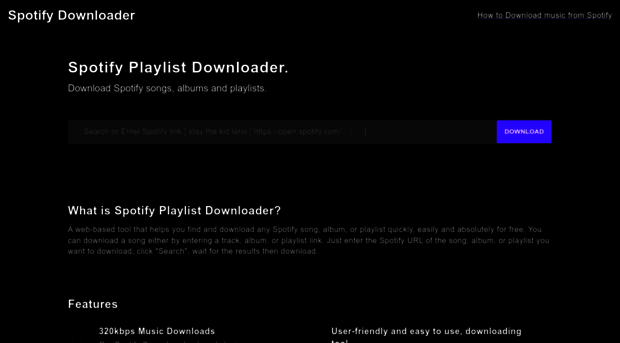 spotifyplaylistdownloader.com