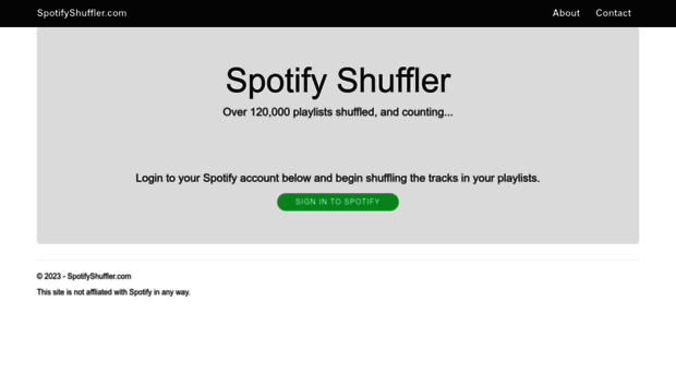 spotifyshuffler.com