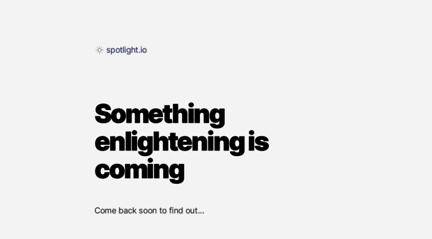 spotlight.io