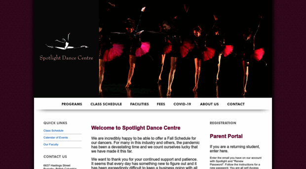 spotlightdancecentre.com