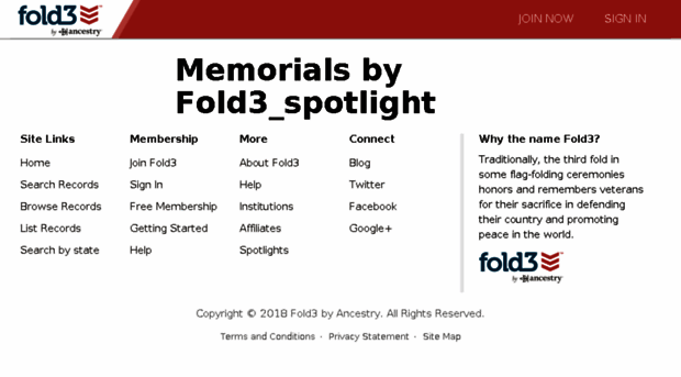 spotlights.fold3.com