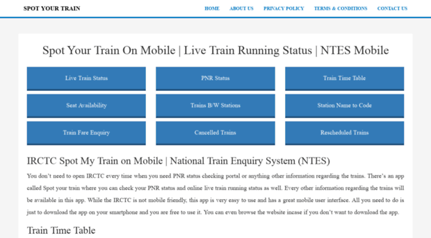 spotmytrain.co.in