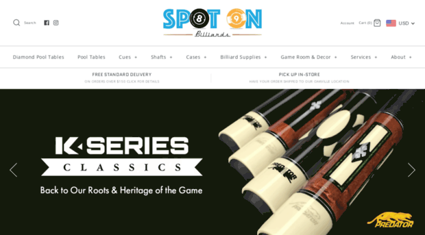 spotonbilliards.com