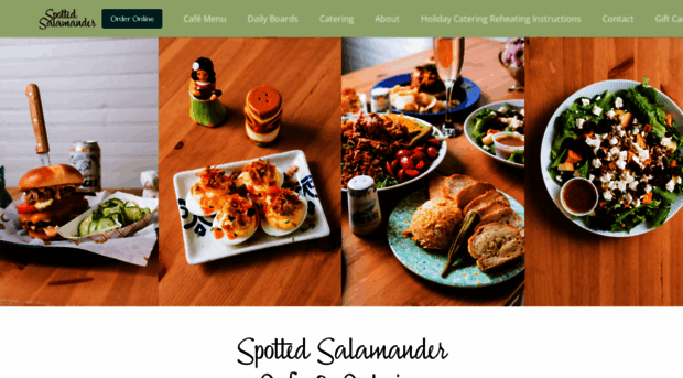 spottedsalamandercatering.com