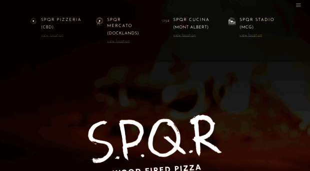 spqrpizzeria.com