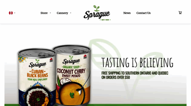 spraguefoods.com