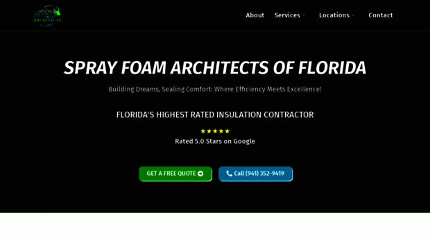 sprayfoamarchitectsflorida.com