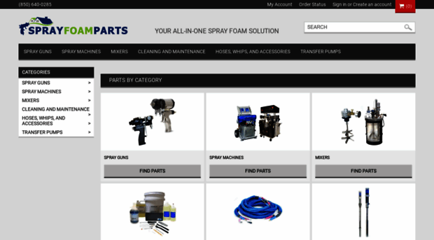 sprayfoamparts.com