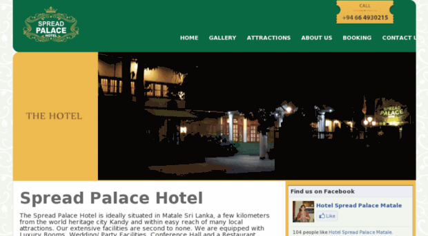 spreadpalacehotel.com