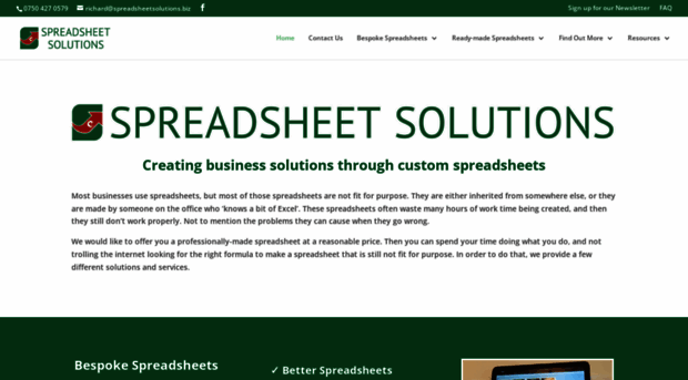 spreadsheetsolutions.biz