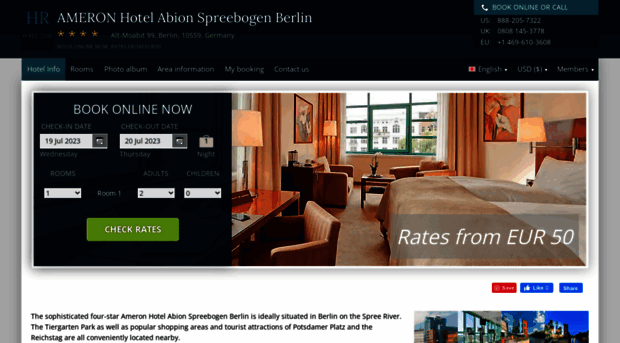 spreebogen-waterside.hotel-rez.com