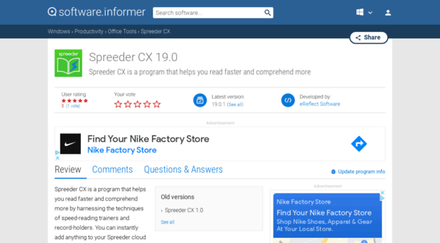 spreeder-cx.software.informer.com