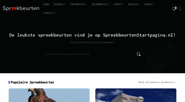 spreekbeurtenstartpagina.nl