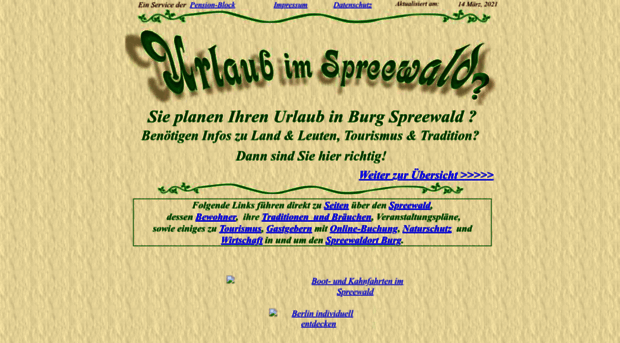 spreewald-urlaub.de