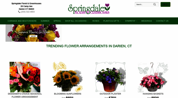 springdaleflorists.com