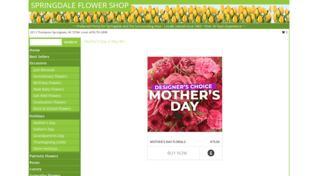 springdaleflowershop.com