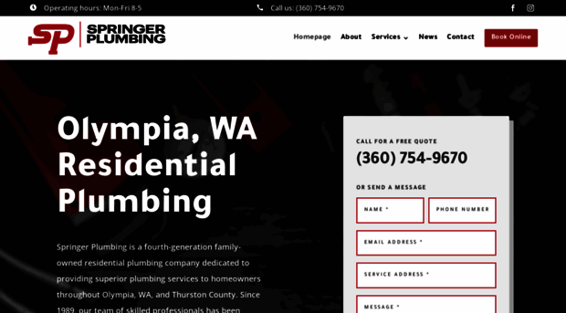 springerplumbing.com