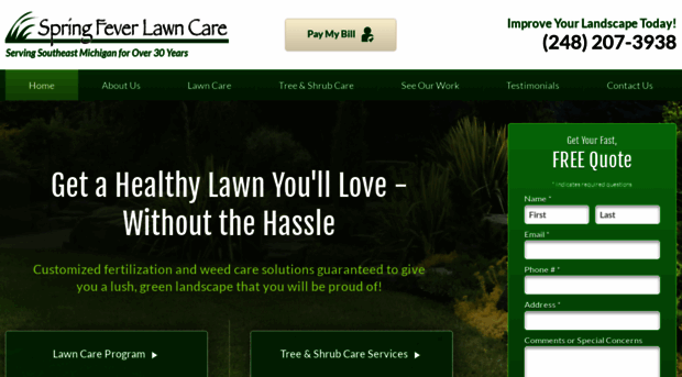 springfeverlawncare.com