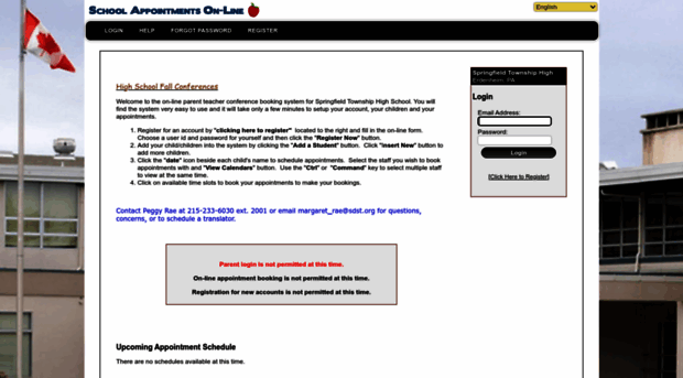 springfieldhighschool.schoolappointments.com