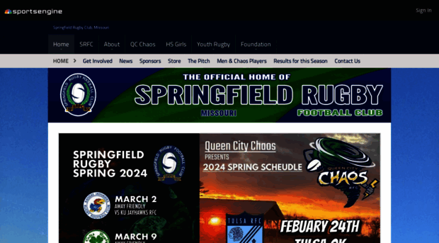 springfieldrugby.com