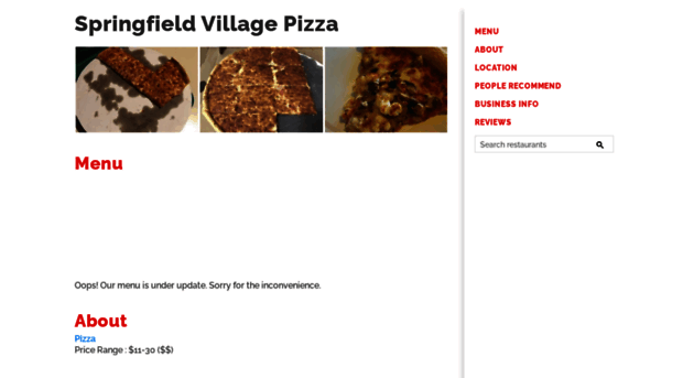 springfieldvillagepizzaspringfield.mybistro.online