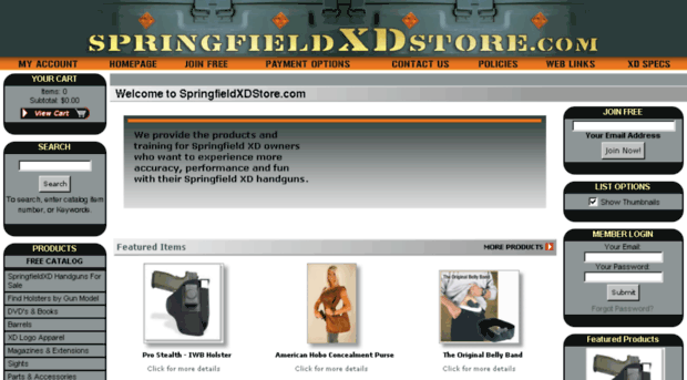 springfieldxdstore.com