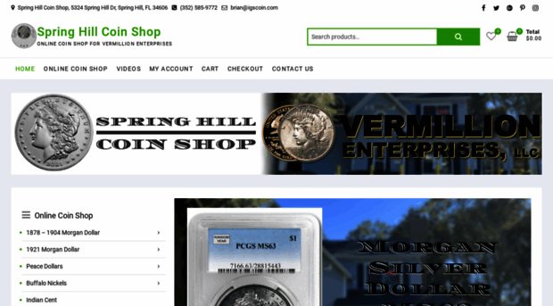 springhillcoinshop.com