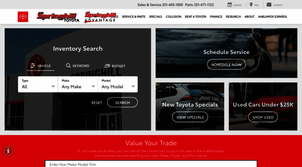 springhilltoyota.com