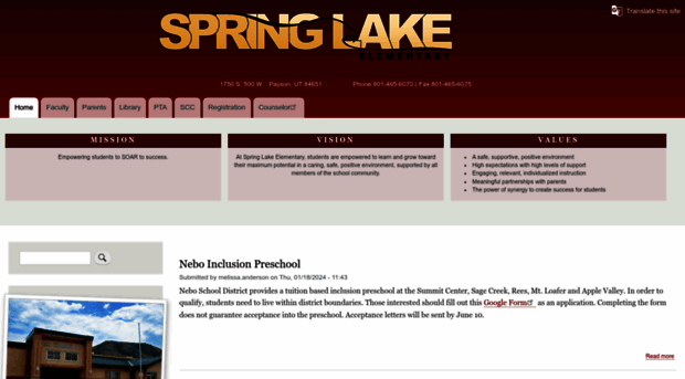 springlake.nebo.edu