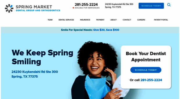 springmarketdentalgroup.com