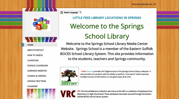 springslibrary.weebly.com