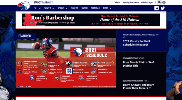 springsteadathletics.com