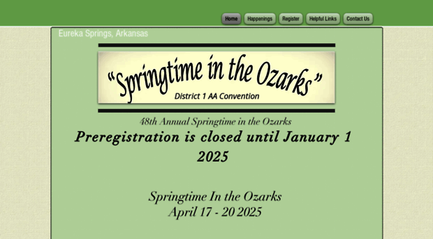 springtimeintheozarks.com