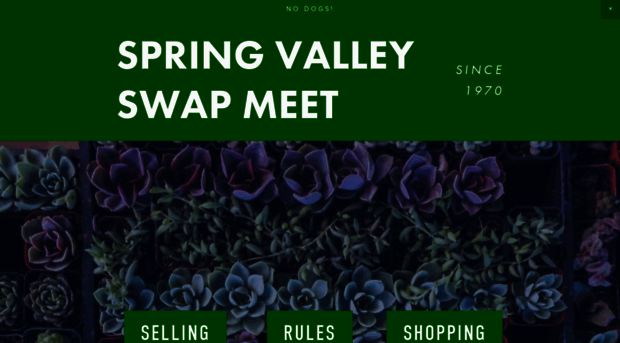 springvalleyswapmeet.net